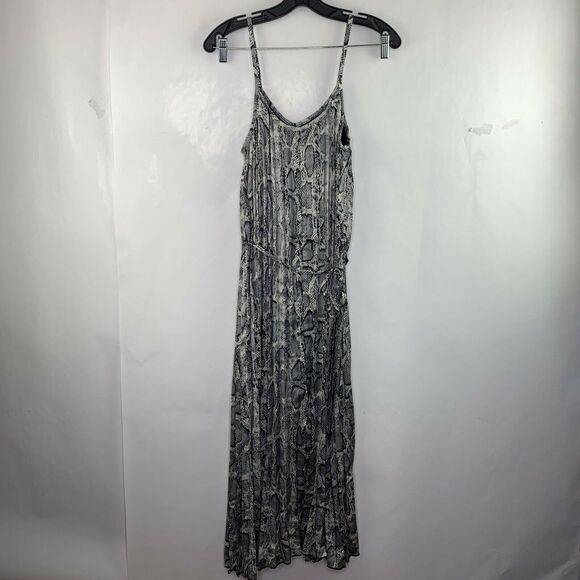 Bishop And Young Mara Snakeskin Midi Dress NWOT Size S - Picture 5 of 10